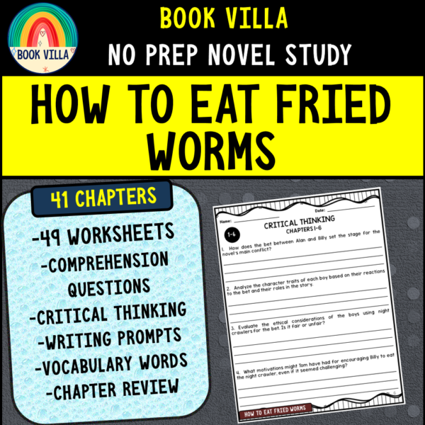 How to Eat Fried Worms by Thomas Rockwell